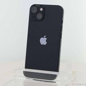 〔中古〕Apple(アップル) iPhone13 128GB ミッドナイト MLNC3J／A SIMフリー〔258-ud〕