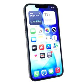 中古 Apple iPhone13 128GB ミッドナイト MLNC3J／A SIMフリー