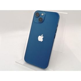 【中古】Apple ymobile 【SIMフリー】 iPhone 13 128GB ブルー MLNG3J/A【津田沼】保証期間１ヶ月【ランクC】