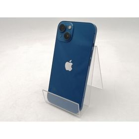 【中古】【赤ロム保証あり】Apple ymobile 【SIMフリー】 iPhone 13 128GB ブルー MLNG3J/A【ECセンター】保証期間１ヶ月【ランクB】