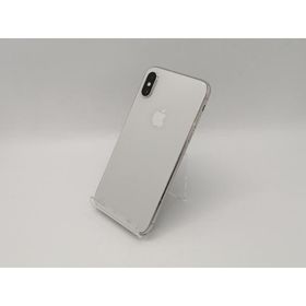 【中古】Apple docomo 【SIMロック解除済み】 iPhone XS 64GB シルバー MTAX2J/A【三宮センター】保証期間１ヶ月【ランクC】