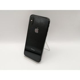 【中古】Apple au 【SIMロック解除済み】 iPhone XS 64GB スペースグレイ MTAW2J/A【小倉駅前】保証期間１ヶ月【ランクC】