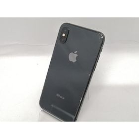 【中古】Apple au 【SIMロック解除済み】 iPhone XS 64GB スペースグレイ MTAW2J/A【川越クレアモール】保証期間１ヶ月【ランクC】