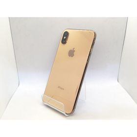 【中古】Apple SoftBank 【SIMロック解除済み】 iPhone XS 256GB ゴールド MTE22J/A【高崎モントレー】保証期間１ヶ月【ランクC】