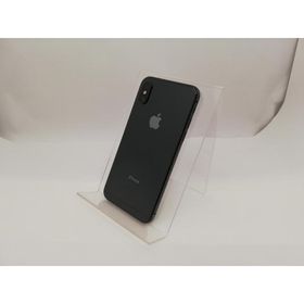 【中古】Apple au 【SIMロック解除済み】 iPhone XS 256GB スペースグレイ MTE02J/A【新宿東口】保証期間１ヶ月【ランクC】