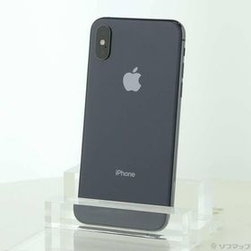 〔中古〕Apple(アップル) iPhoneXS 256GB スペースグレイ MTE02J／A SIMフリー〔352-ud〕