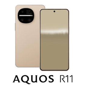 SHARP(シャープ) AQUOS(アクオス) R11(12GB/ 512GB)アイボリー(SIMフリー版) SH-M35-W 返品種別B