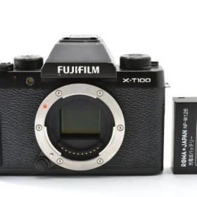 ★美品★ 富士フイルム FUJIFILM X-T100 ボディブラック#1860