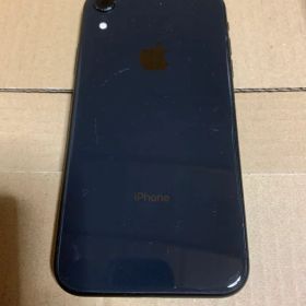 Apple iPhone XR ジャンク 本体 ブラック