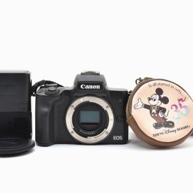 良品 キャノン Canon EOS Kiss M ボディ ミラーレス 一眼レフ ブラック #026 #083 #2172