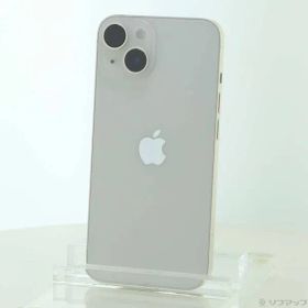 ソフマップ 〔中古品〕 iPhone14 128GB スターライト MPUQ3J／A SIMフリー【251】