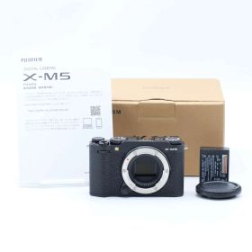 ショット数1292回 フジフイルム X-M5 ボディ ブラック日英二言語モデル #1121