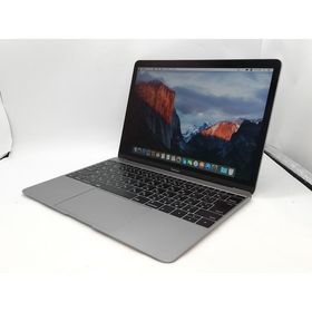 【中古】Apple MacBook 12インチ CTO (Early 2016) スペースグレイ Core m3 (1.1G)/8G/256G(SSD)/intel HD 515【府中ル・シーニュ】保証期間１ヶ月【ランクC】