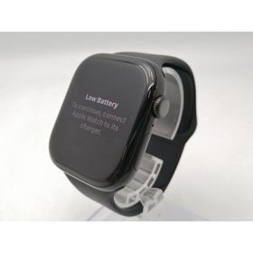 【中古】Apple Watch Series10 46mm GPS ジェットブラックアルミニウムケース/ブラックスポーツバンド (S/M) MWWP3J/A【ECセンター】保証期間１ヶ月【ランクC】
