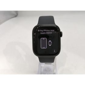 【中古】Apple Watch Series10 42mm GPS ジェットブラックアルミニウムケース/ブラックスポーツバンド (M/L) MWWF3J/A【浜松駅前】保証期間１ヶ月【ランクB】