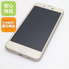 美品 SH-01K AQUOS sense ゴールド スマホ 即日発送 スマホ 白ロム DoCoMo SHARP 土日祝発送OK