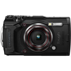 OM SYSTEM/オリンパス OLYMPUS デジタルカメラ Tough TG-6 ブラック 黒 TG-6BLK