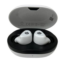 SteelSeries Arctis Gamebuds 完全ワイヤレス ゲーミング イヤホン ノイズキャンセリング ホワイト 音響 中古 O11458904