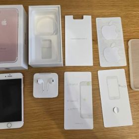 箱付き完品 Apple iPhone 7 32GB Rose Gold 本体