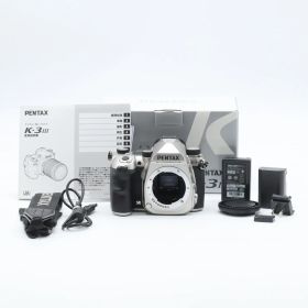 PENTAX K-3 Mark III ボディ シルバー｜APS-C デジタル一眼レフカメラ｜高性能AF・防塵防滴 ペンタックス【中古】