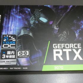 GALAKURO GAMING GeForce RTX 3070 本体