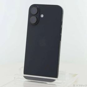 ソフマップ 〔中古品〕 iPhone16 128GB ブラック MYDQ3J／A SIMフリー【262】