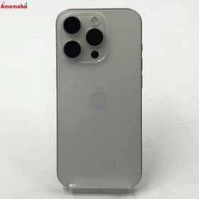 iPhone15 Pro 128GB ホワイトチタニウム MTU83J/A AU版SIMフリー 極美