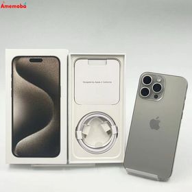 iPhone15 Pro Max 1TB ナチュラルチタニウム MU713J/A Apple版SIM