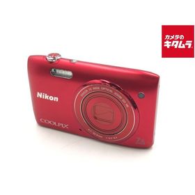 【中古】 【並品】 ニコン COOLPIX S3500 RD ラズベリーレッド