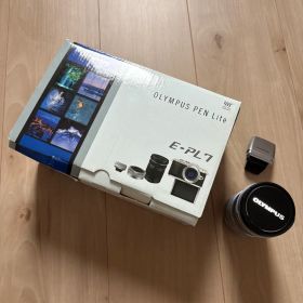 OLYMPUS PEN Lite E-PL7 望遠ズームレンズ フラッシュ