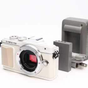 AB+ (良品) OLYMPUS オリンパス PEN E-PL7 ボディ ホワイト シャッター回数1206 初期不良返品対応 77-53