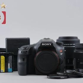 【中古】SONY ソニー α57 SLT-A57 ダブルズームレンズキット