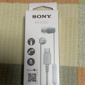 7月限定値下げ‼️SONY ステレオヘッドホン IER-EX15Cホワイト