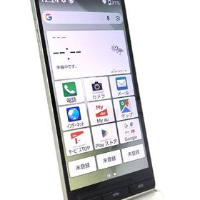 SIMロック解除済！606018U【優良中古品】 BASIO4 /KYV47(シルバー)