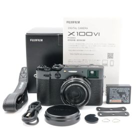 ■シャッター数800枚！新品同様■ FUJIFILM X100Ⅵ-B ブラック X100VI デジタルカメラ 富士フィルム