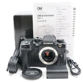 シャッター数11384枚 OLYMPUS OM SYSTEM OM-1 ボディ ブラック ミラーレス一眼カメラ オリンパス