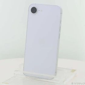 ソフマップ 〔中古品〕 iPhone16e 128GB ホワイト FD1R4J／A SIMフリー【377】