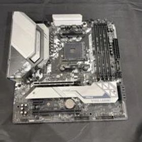 中古 ASRock B550M Steel Legend (B550 AM4 mATX DDR4) 142939 状態： C:並品