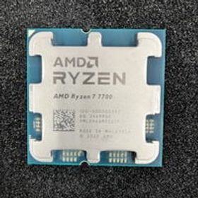 中古 AMD Ryzen 7 7700 (AM5/3.8GHz/40M/C8/T16/65W) 1460024624 状態： B:良品