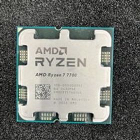 中古 AMD Ryzen 7 7700 (AM5/3.8GHz/40M/C8/T16/65W) 1460024624 状態： B:良品