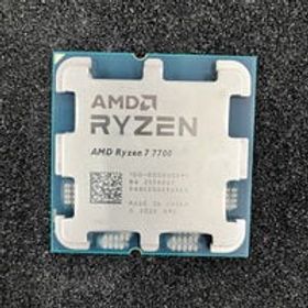 中古 AMD Ryzen 7 7700 (AM5/3.8GHz/40M/C8/T16/65W) 1460024624 状態： B:良品