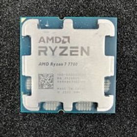 中古 AMD Ryzen 7 7700 (AM5/3.8GHz/40M/C8/T16/65W) 1460024624 状態： B:良品
