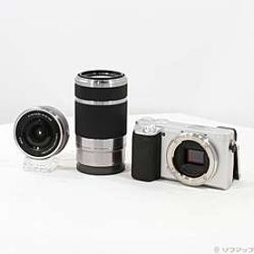 〔中古品〕 α6400 ILCE-6400Y ダブルズームレンズキット シルバー〔中古品〕 α6400 ILCE-6400Y ダブルズームレンズキット シルバー