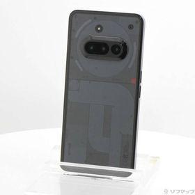 〔中古〕Nothing（ナッシング） Phone (3a) 128GB ブラック A059 楽天 SIMフリー〔297-ud〕