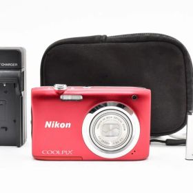 Nikon COOLPIX A100 コンパクトデジタルカメラ レッド ニコン