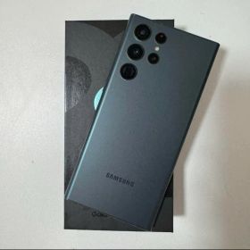 Samsung Galaxy s22 ultra simフリー グリーン