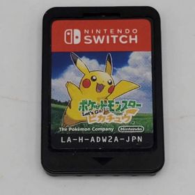 Nintendo Switch ニンテンドー スイッチ ポケットモンスター Let's Go ピカチュウ ソフトのみ G-12