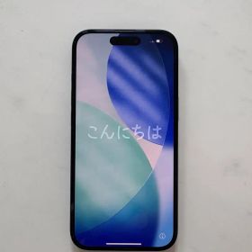 iPhone15 ブラック 128GB ジャンク 基板故障 初期化済