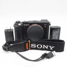1574ショット！■極上品■ SONY α7C ボディ ブラック ILCE-7C B