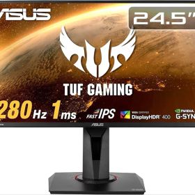 ASUS TUF Gaming VG259QM 24.5型モニター 280Hz